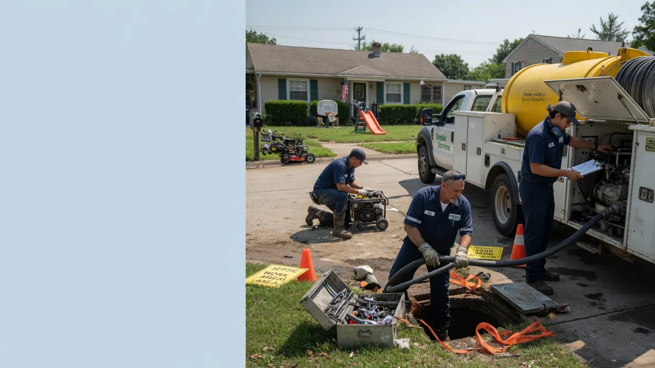 Septic Tank Pumping in Pineville, NC near me